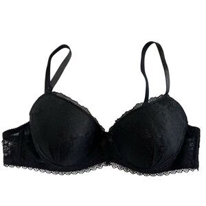 Marilyn Monroe Bra Black Lace Size 36 C